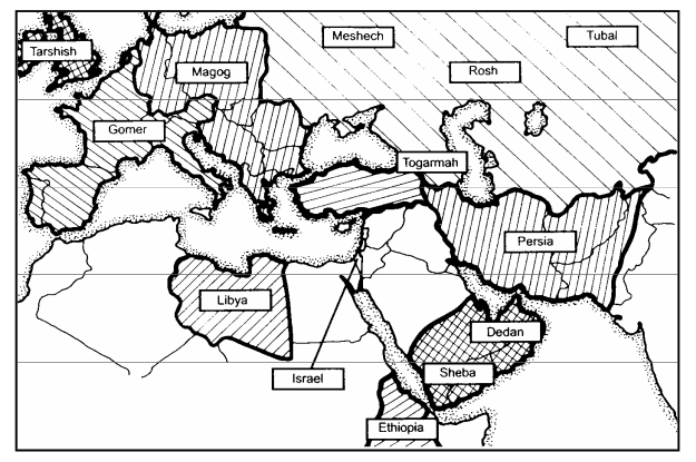Ezekiel 39 - nations identified